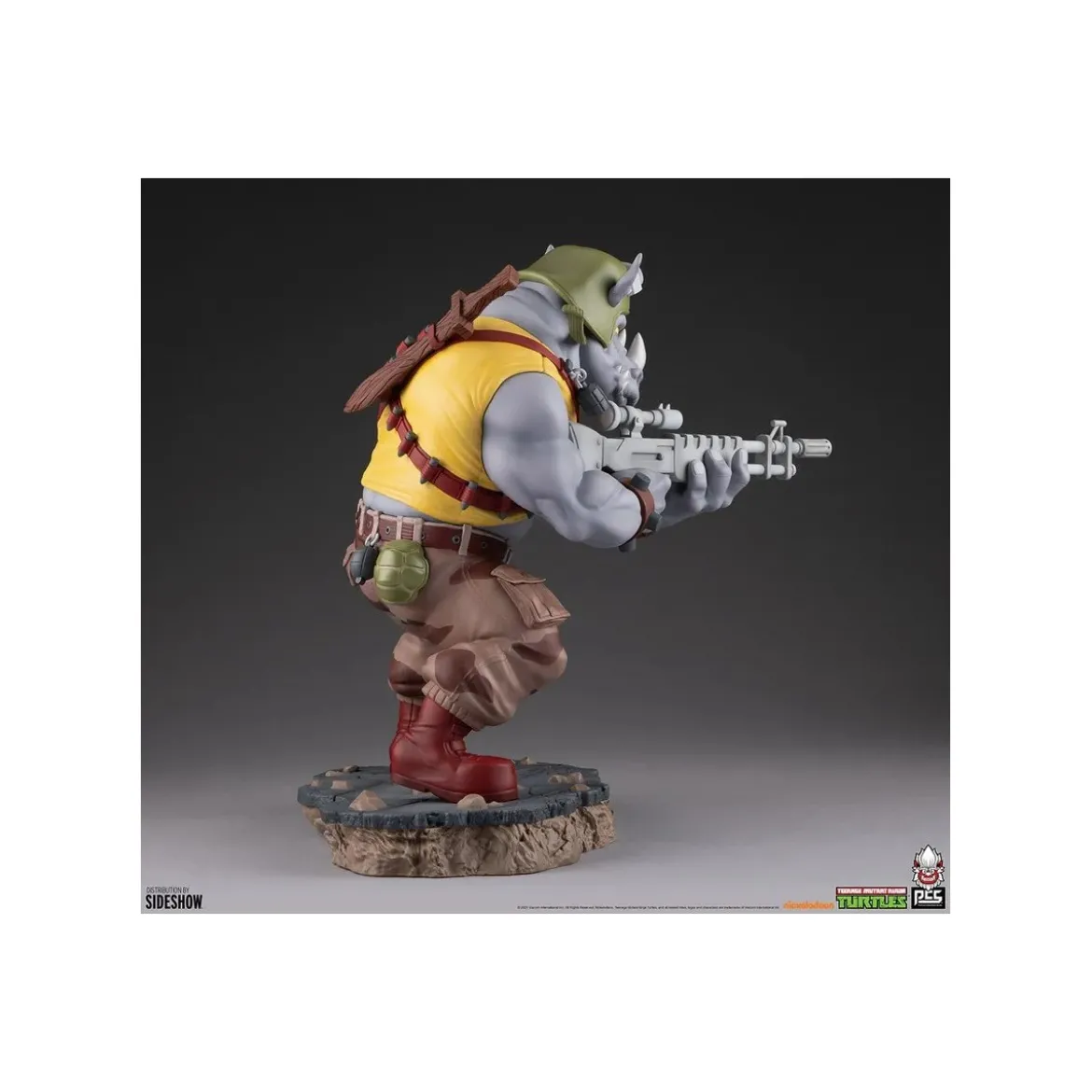 Premium Collectibles Studio PCS - Rocksteady 1/4 Statue - Teenage Mutant Ninja Turtles TMNT