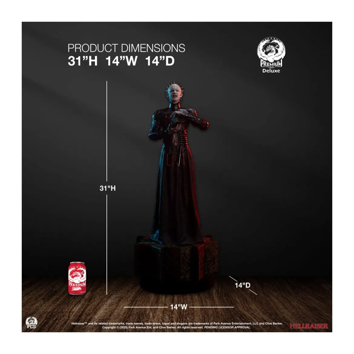 Premium Collectibles Studio PCS - Pinhead Deluxe Edition 1/3 - Hellraiser : Le Pacte