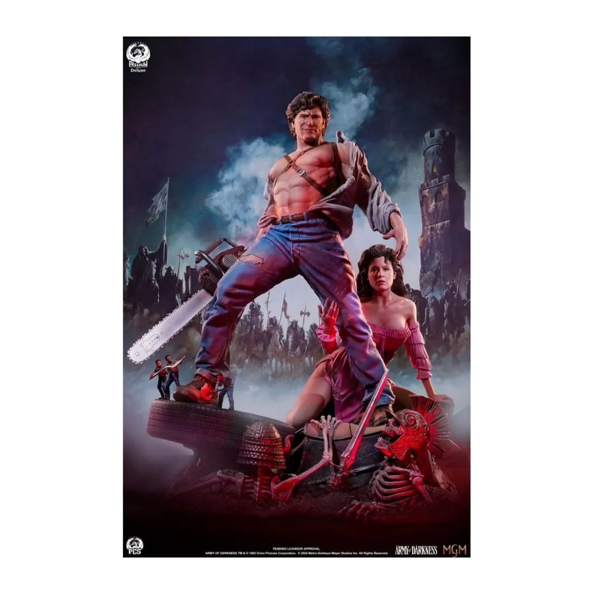 Premium Collectibles Studio PCS - Ash Deluxe Edition Premier Series 1/4 - Evil Dead 3 Army Of Darkness