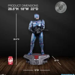 Premium Collectibles Studio PCS ROBOCOP 2 Platinum Exclusive Statue 1/3