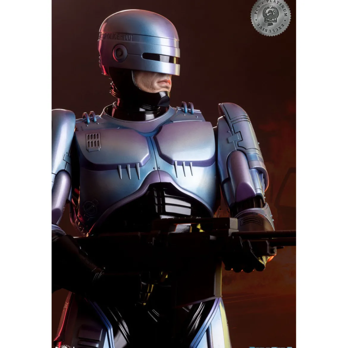 Premium Collectibles Studio PCS ROBOCOP 2 Platinum Exclusive Statue 1/3