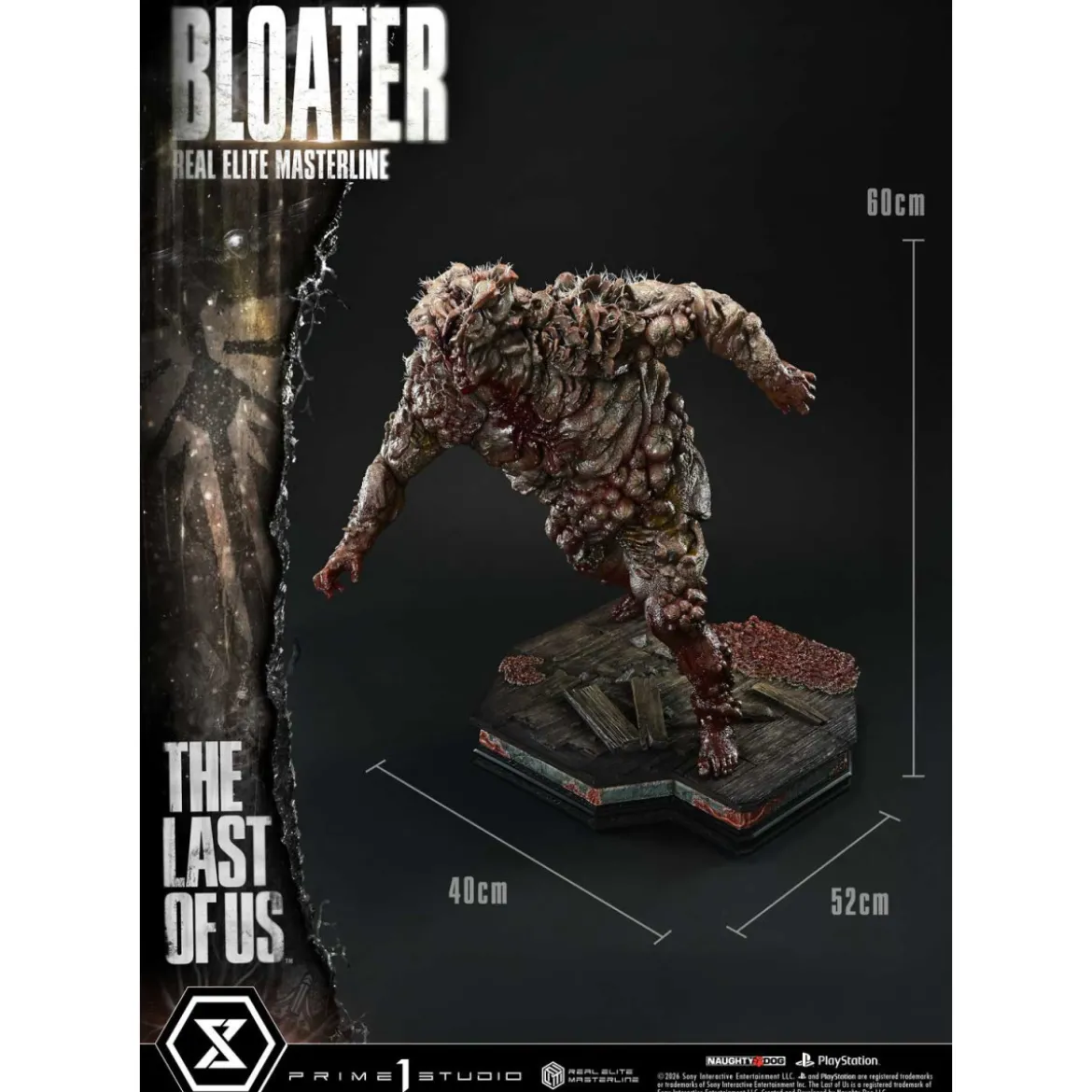 Prime 1 - Bloater (The Last of Us Part I) 1/4 Real Elite Masterline