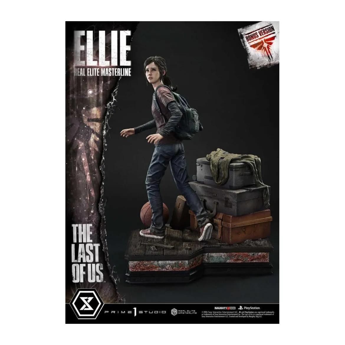 Prime 1 - Ellie (The Last of Us Part I) 1/4 Real Elite Masterline Bonus Version
