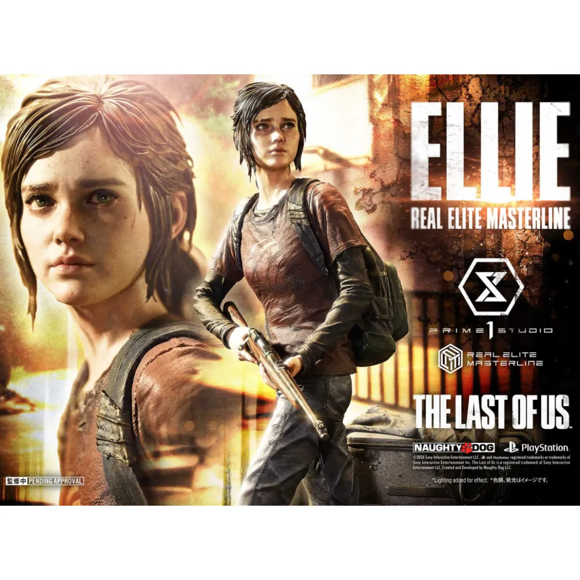 Prime 1 - Ellie (The Last of Us Part I) 1/4 Real Elite Masterline
