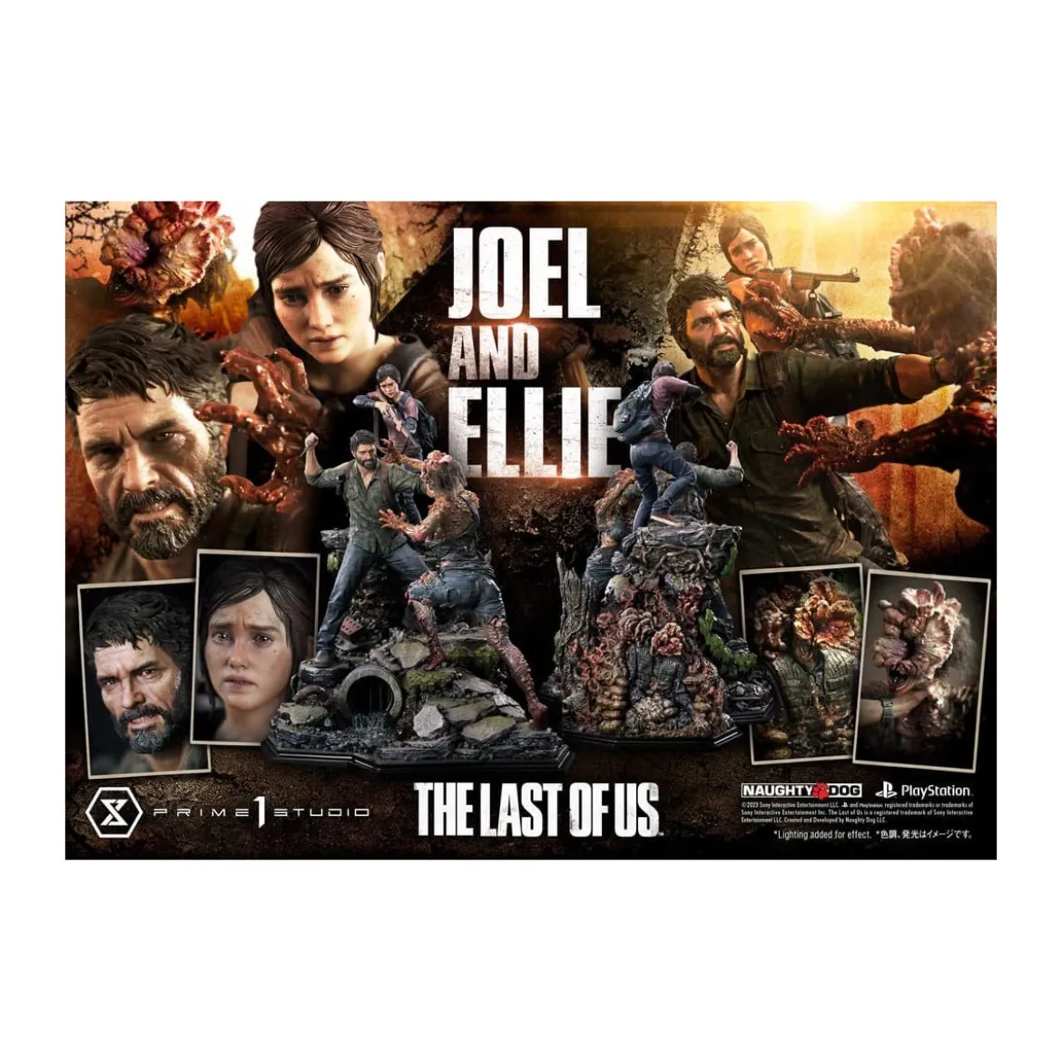 Prime 1 - Joel & Ellie Deluxe Bonus Version (The Last of Us Part I) 1/4 Ultimate Premium Masterline Series