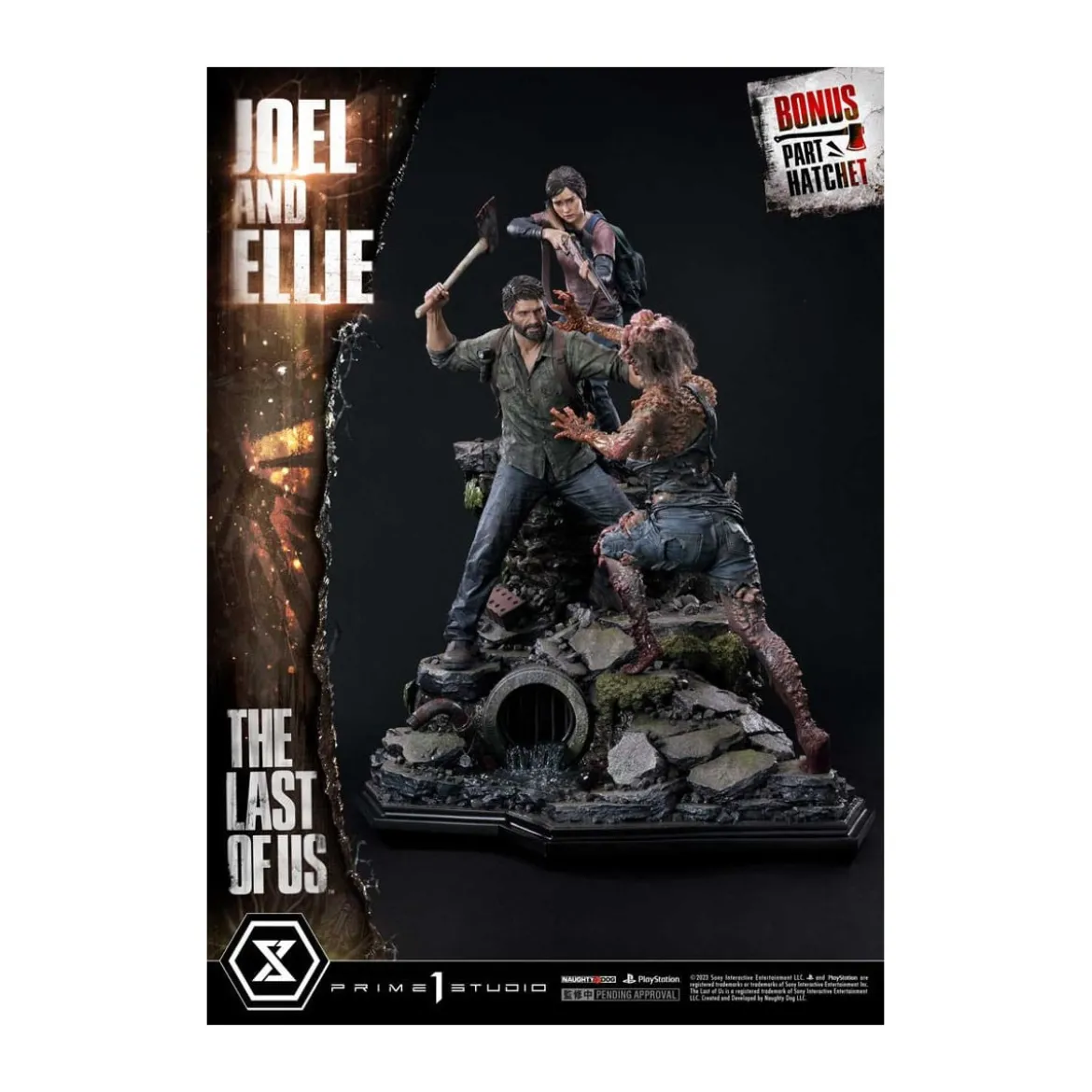 Prime 1 - Joel & Ellie Deluxe Bonus Version (The Last of Us Part I) 1/4 Ultimate Premium Masterline Series