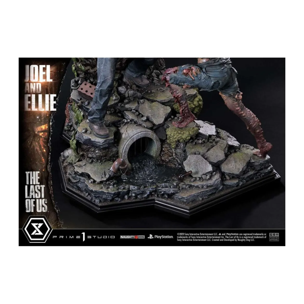 Prime 1 - Joel & Ellie Deluxe Bonus Version (The Last of Us Part I) 1/4 Ultimate Premium Masterline Series
