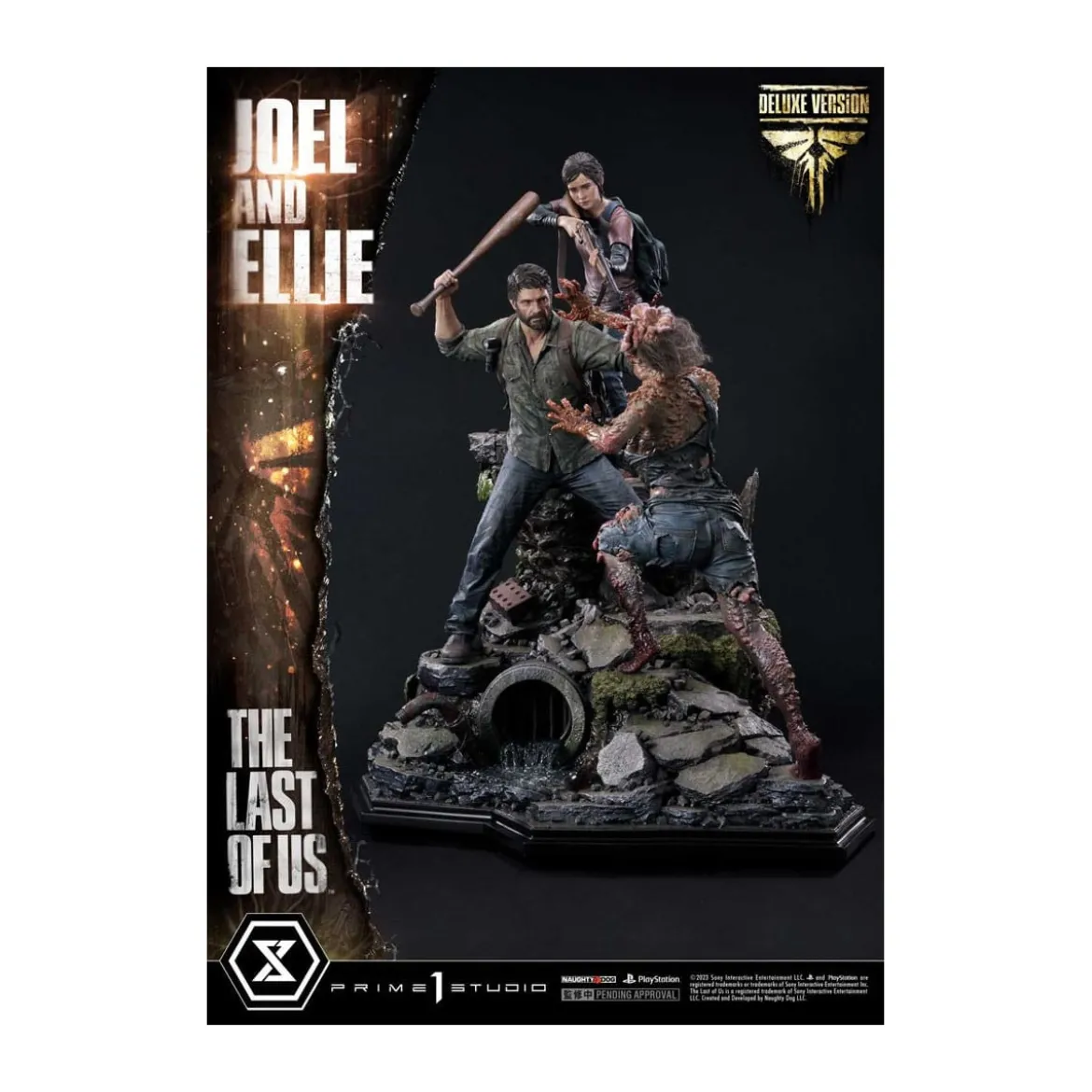 Prime 1 - Joel & Ellie Deluxe Bonus Version (The Last of Us Part I) 1/4 Ultimate Premium Masterline Series