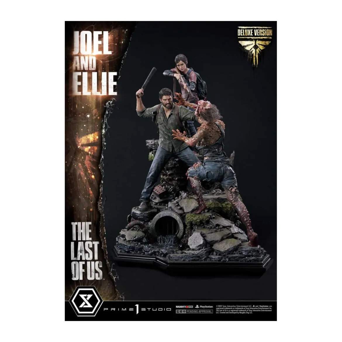 Prime 1 - Joel & Ellie Deluxe Bonus Version (The Last of Us Part I) 1/4 Ultimate Premium Masterline Series