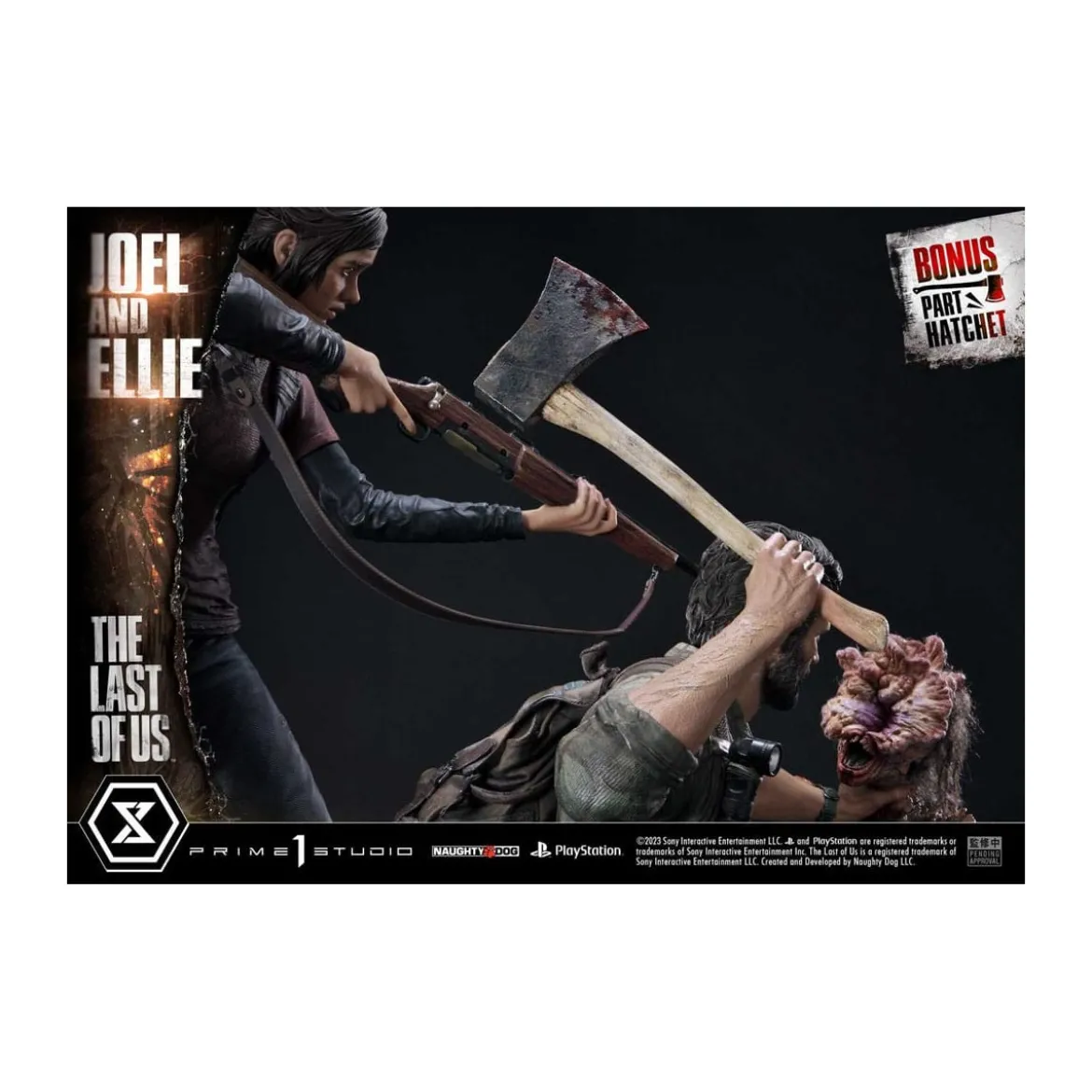 Prime 1 - Joel & Ellie Deluxe Bonus Version (The Last of Us Part I) 1/4 Ultimate Premium Masterline Series