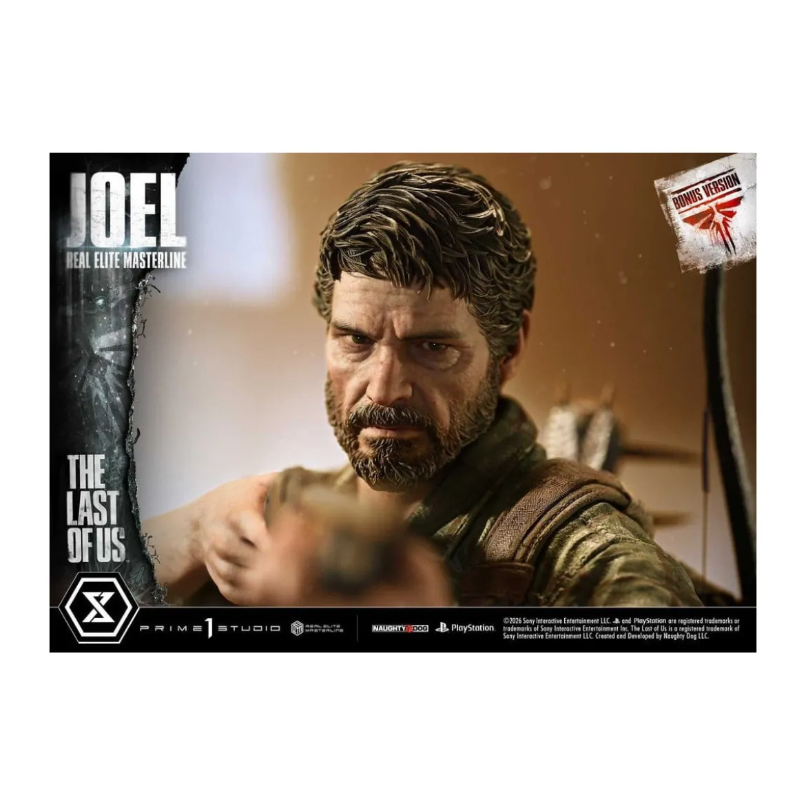 Prime 1 - Joel (The Last of Us Part I) 1/4 Real Elite Masterline Bonus Version