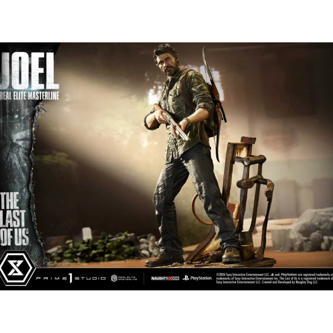 Prime 1 - Joel (The Last of Us Part I) 1/4 Real Elite Masterline Bonus Version
