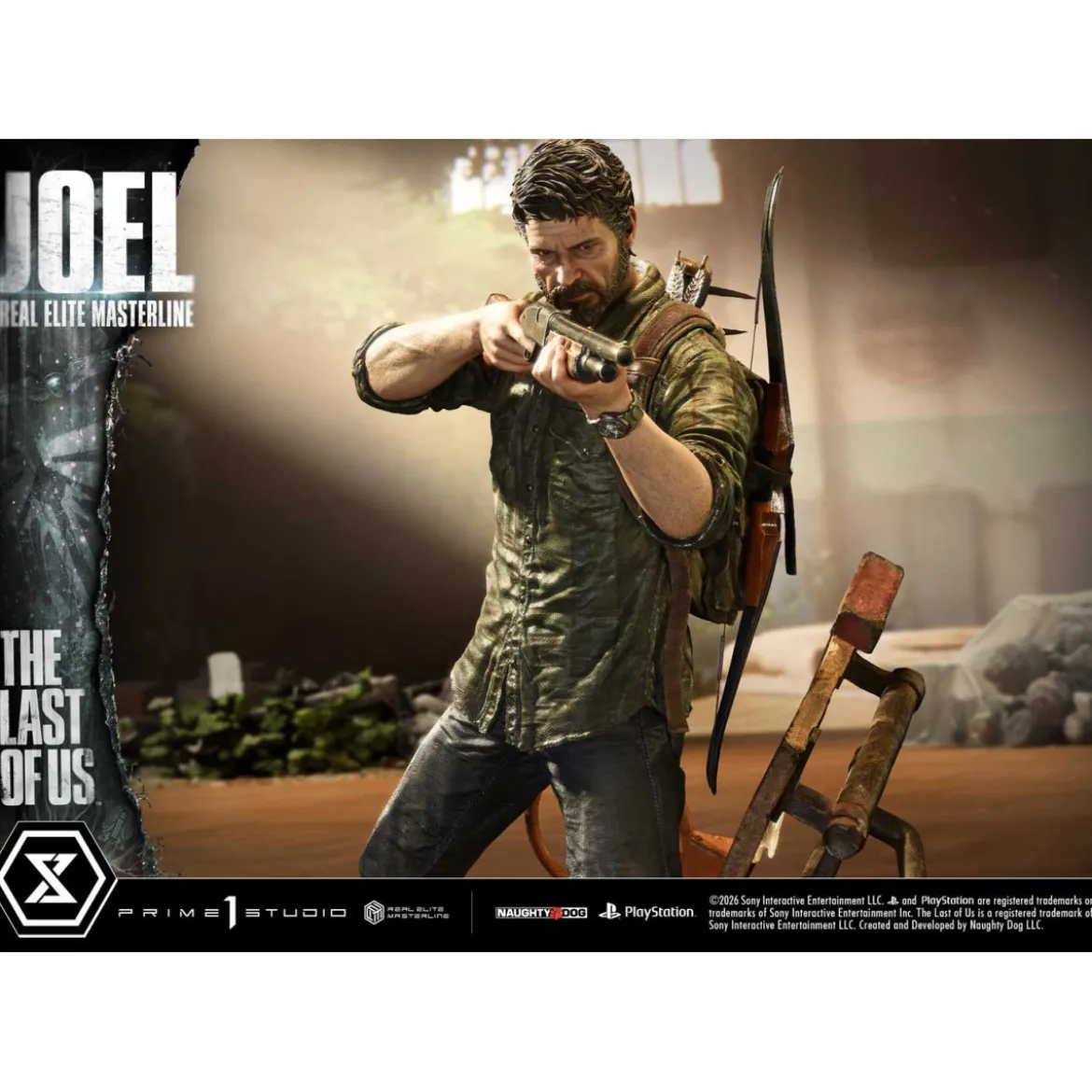 Prime 1 - Joel (The Last of Us Part I) 1/4 Real Elite Masterline Bonus Version