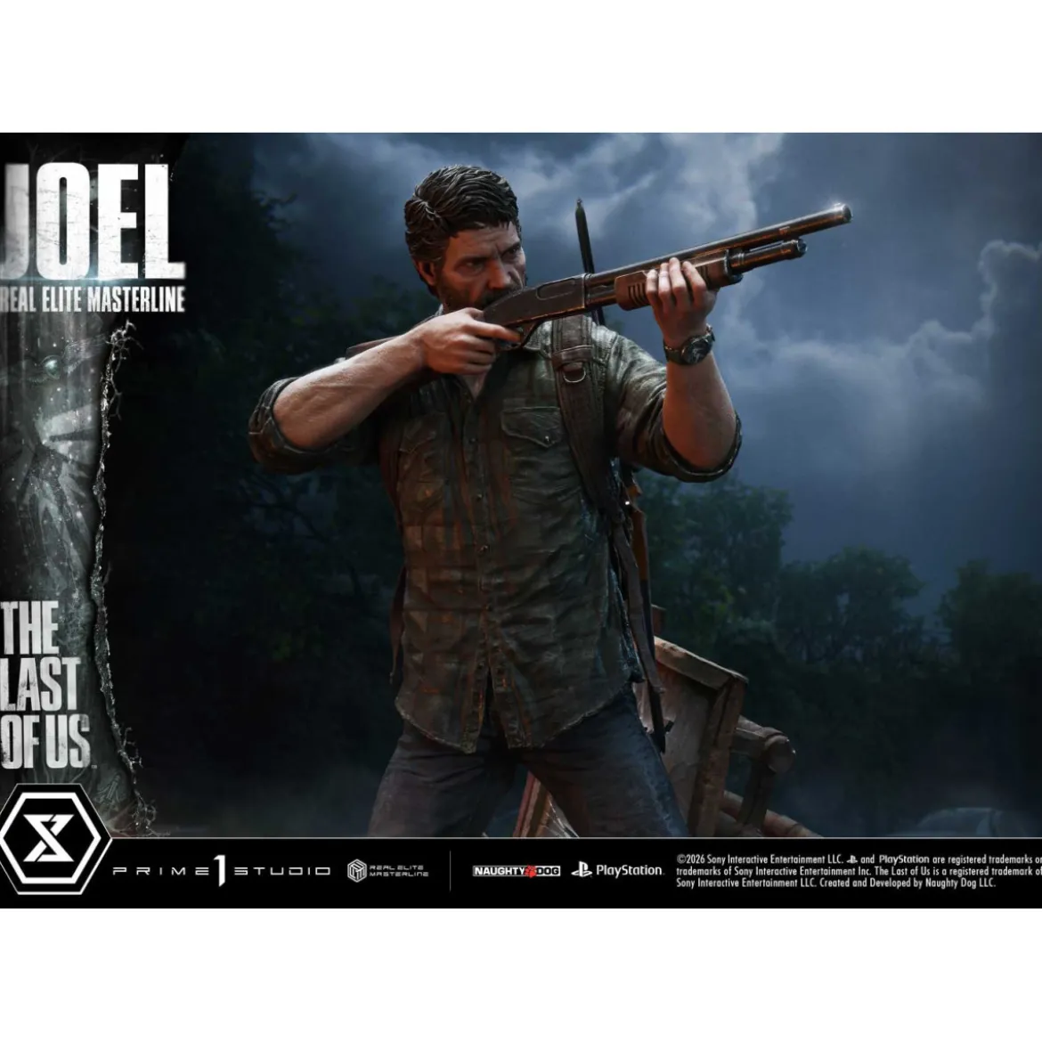Prime 1 - Joel (The Last of Us Part I) 1/4 Real Elite Masterline Bonus Version