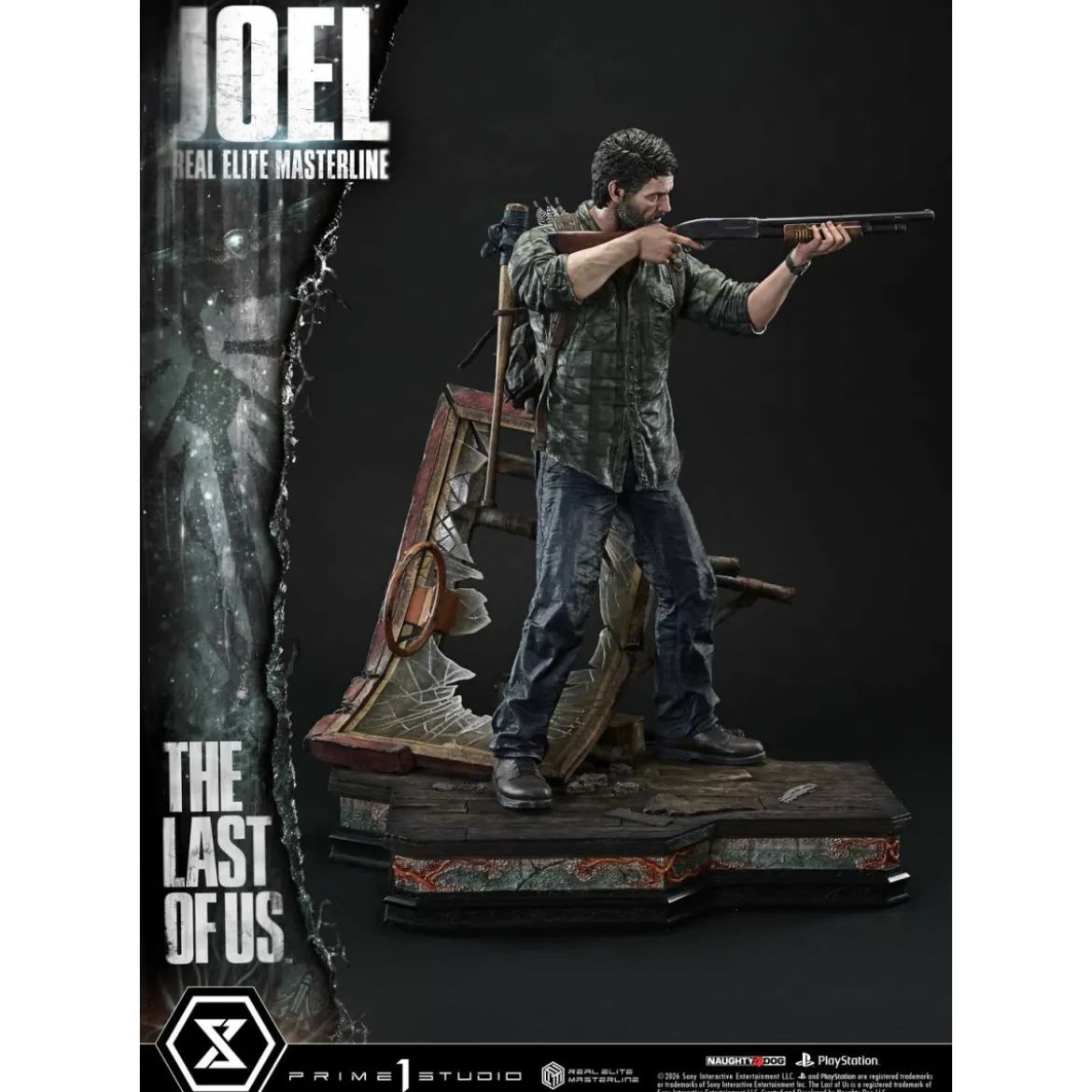 Prime 1 - Joel (The Last of Us Part I) 1/4 Real Elite Masterline Bonus Version