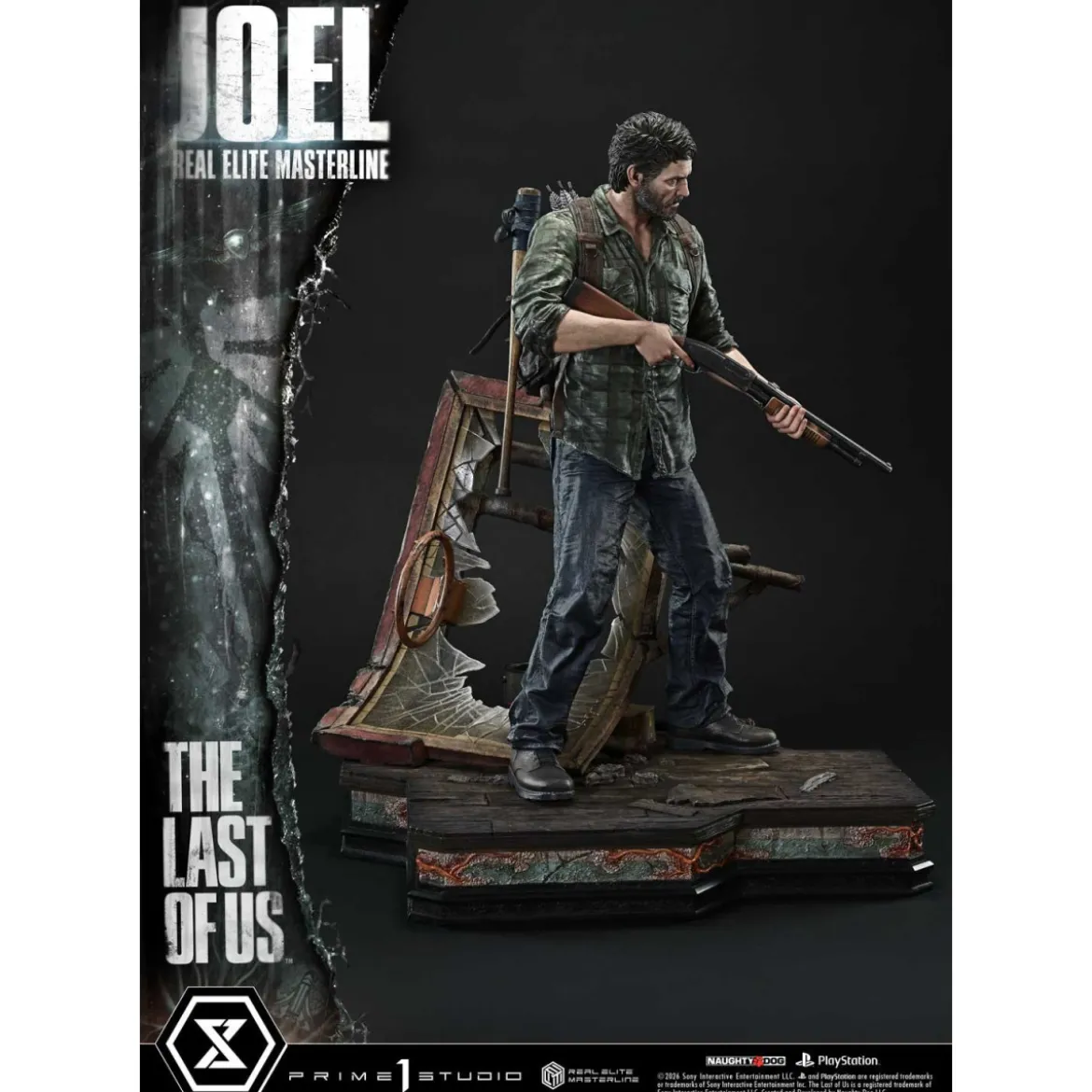 Prime 1 - Joel (The Last of Us Part I) 1/4 Real Elite Masterline Bonus Version