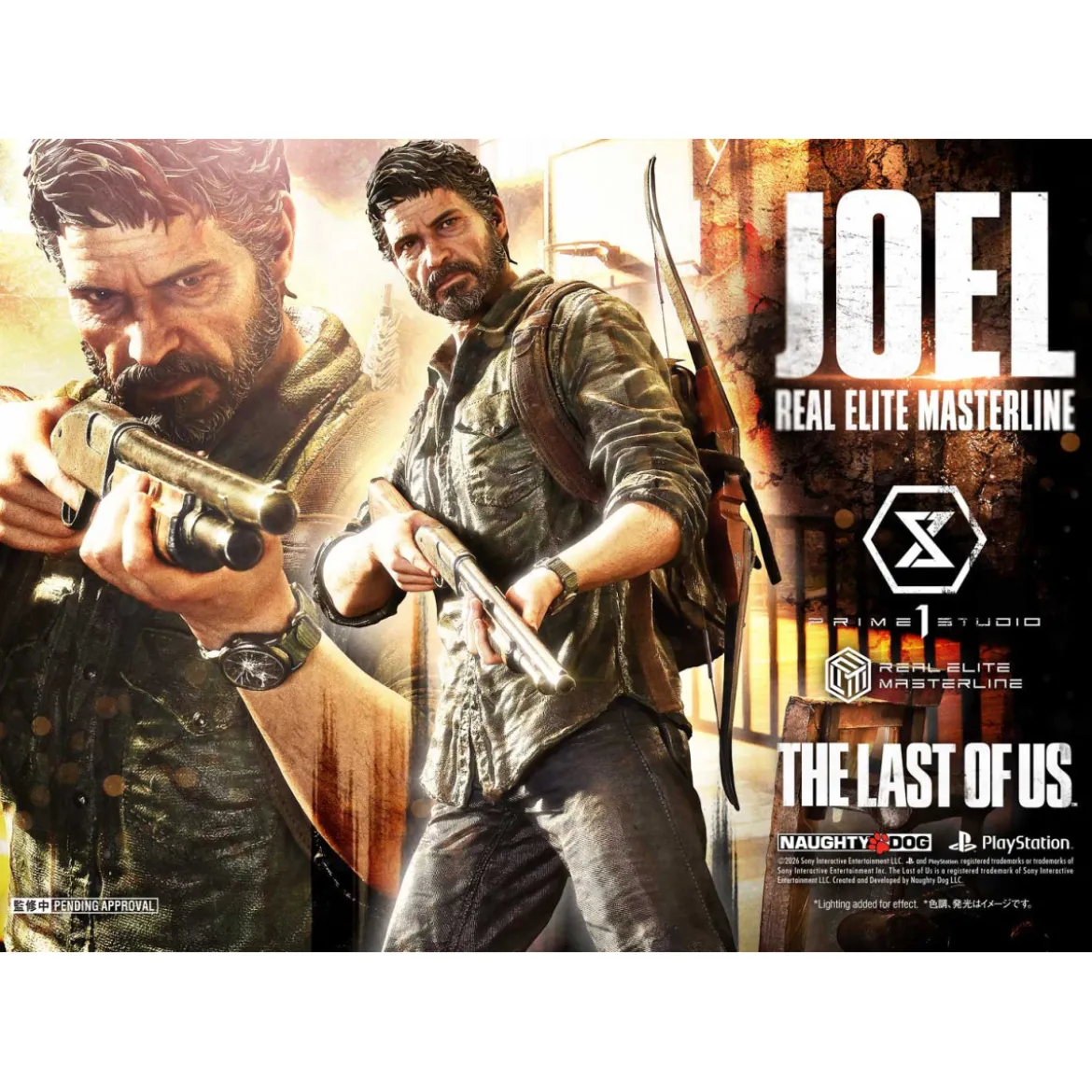 Prime 1 - Joel (The Last of Us Part I) 1/4 Real Elite Masterline Bonus Version