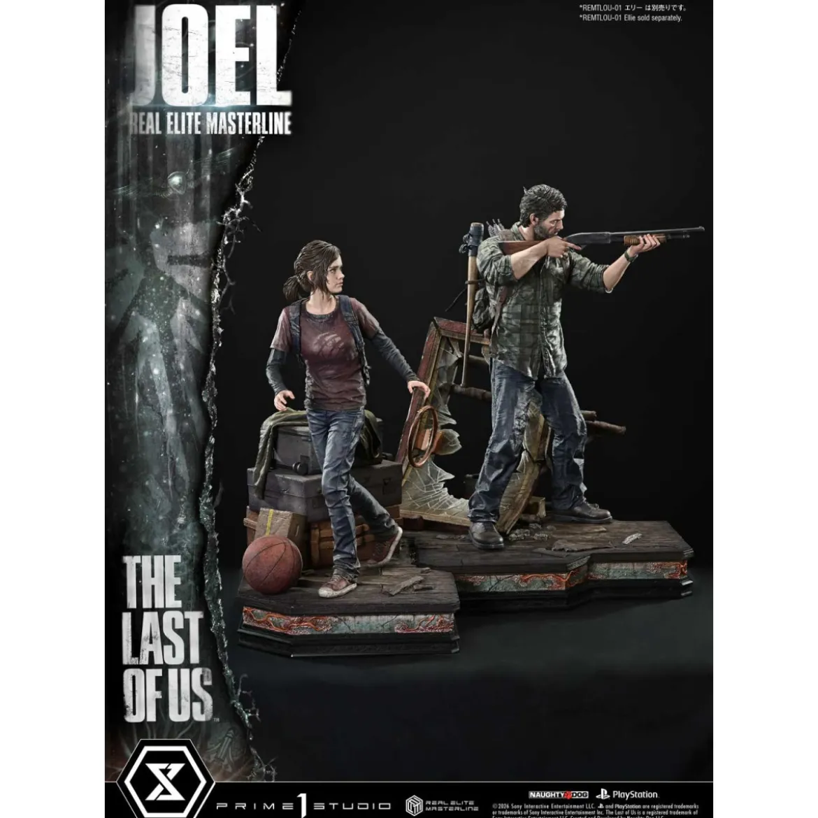 Prime 1 - Joel (The Last of Us Part I) 1/4 Real Elite Masterline Bonus Version
