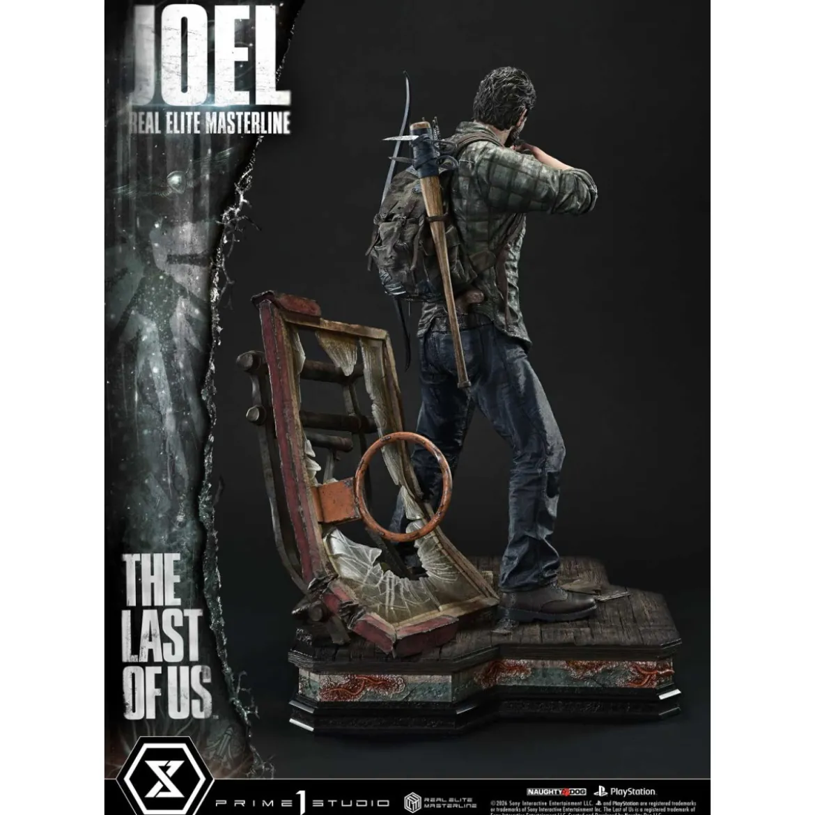 Prime 1 - Joel (The Last of Us Part I) 1/4 Real Elite Masterline Bonus Version