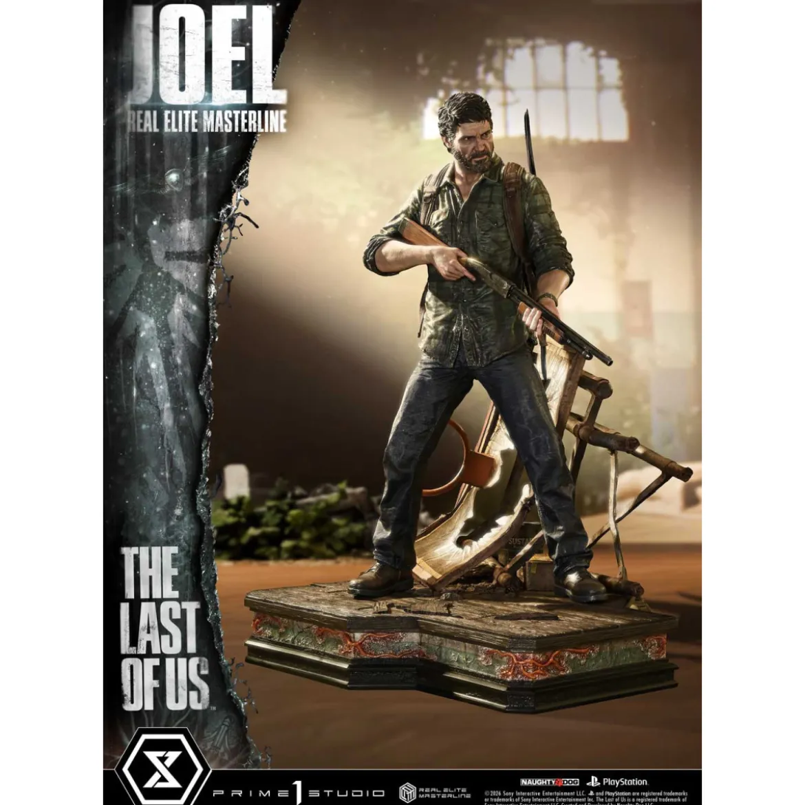 Prime 1 - Joel (The Last of Us Part I) 1/4 Real Elite Masterline Bonus Version