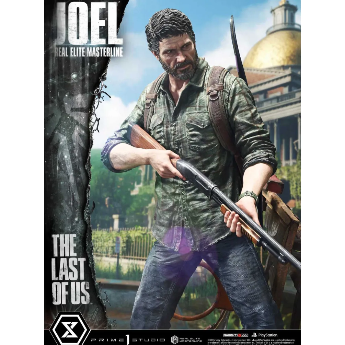 Prime 1 - Joel (The Last of Us Part I) 1/4 Real Elite Masterline Bonus Version