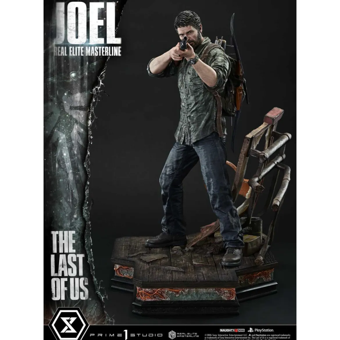 Prime 1 - Joel (The Last of Us Part I) 1/4 Real Elite Masterline Bonus Version