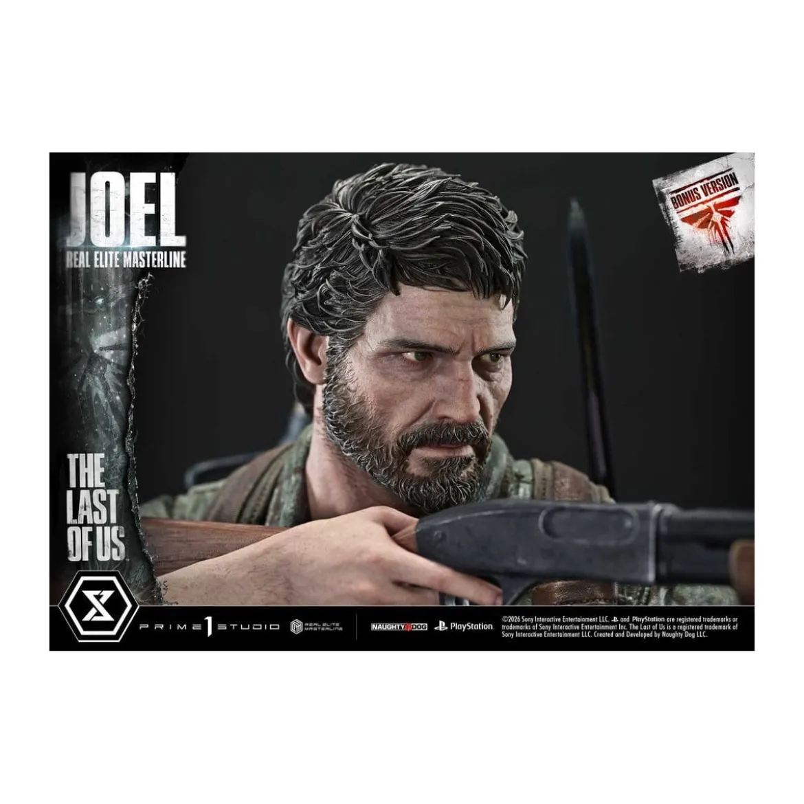 Prime 1 - Joel (The Last of Us Part I) 1/4 Real Elite Masterline Bonus Version