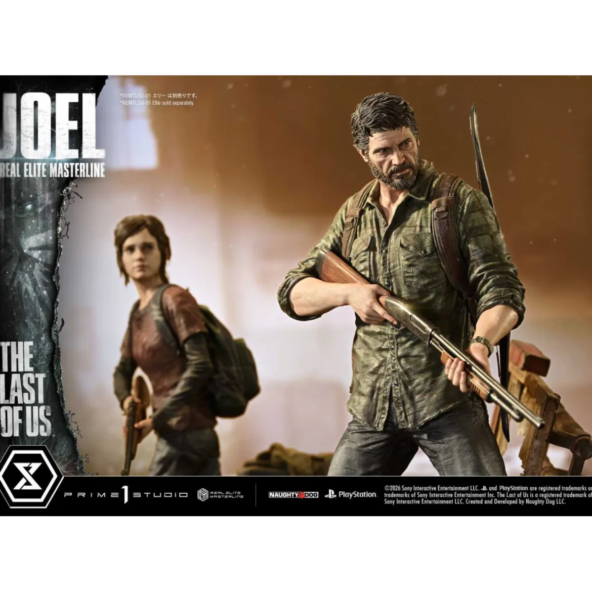 Prime 1 - Joel (The Last of Us Part I) 1/4 Real Elite Masterline Bonus Version