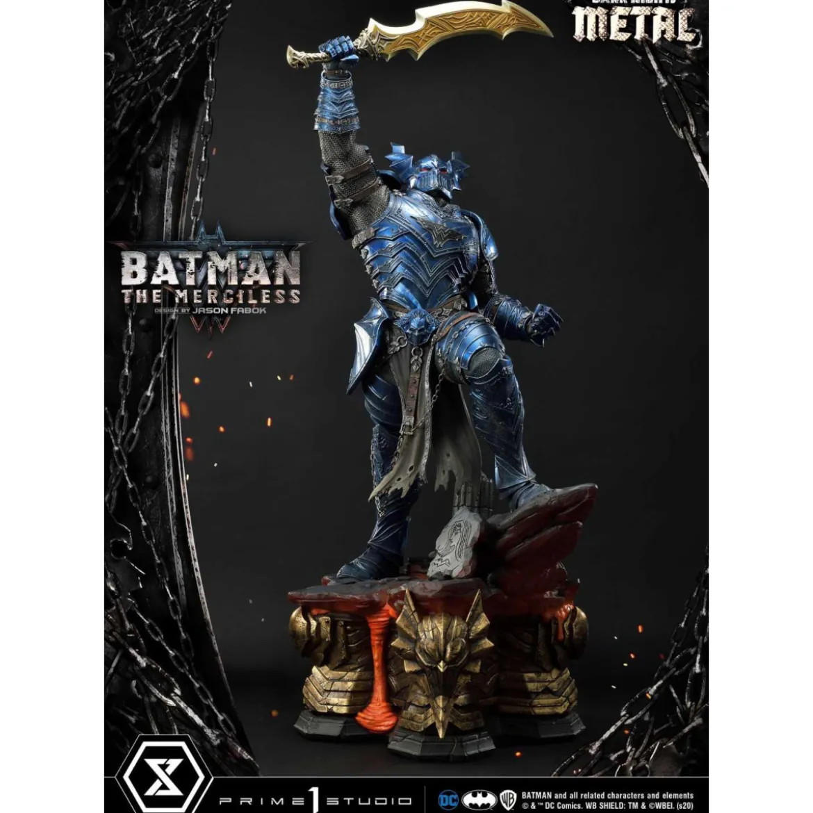 Prime One Studio - Dark Nights : Metal The Merciless - Museum Masterline DC Metal Series 1/3