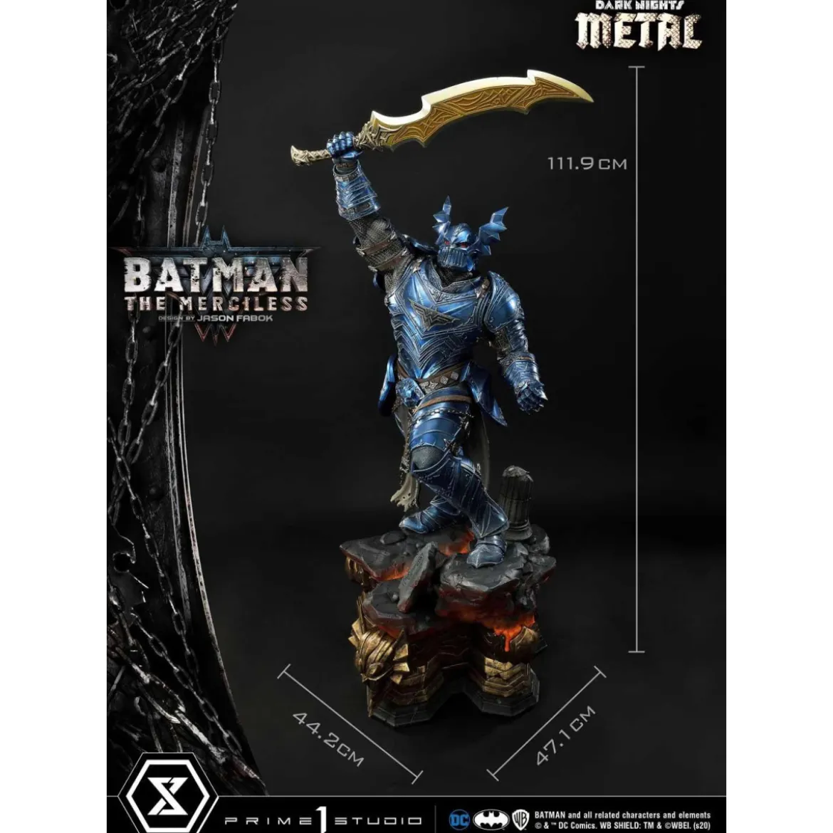 Prime One Studio - Dark Nights : Metal The Merciless - Museum Masterline DC Metal Series 1/3