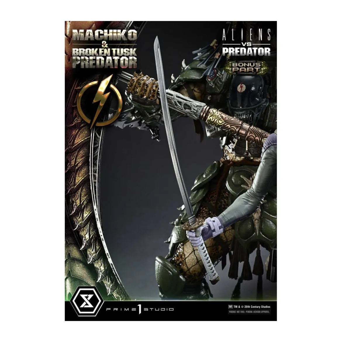 Prime 1 Studio - Aliens vs. Predator (Comic) - Machiko & Broken Tusk DX Bonus Version Ultimate Premium Masterline Series 1/4