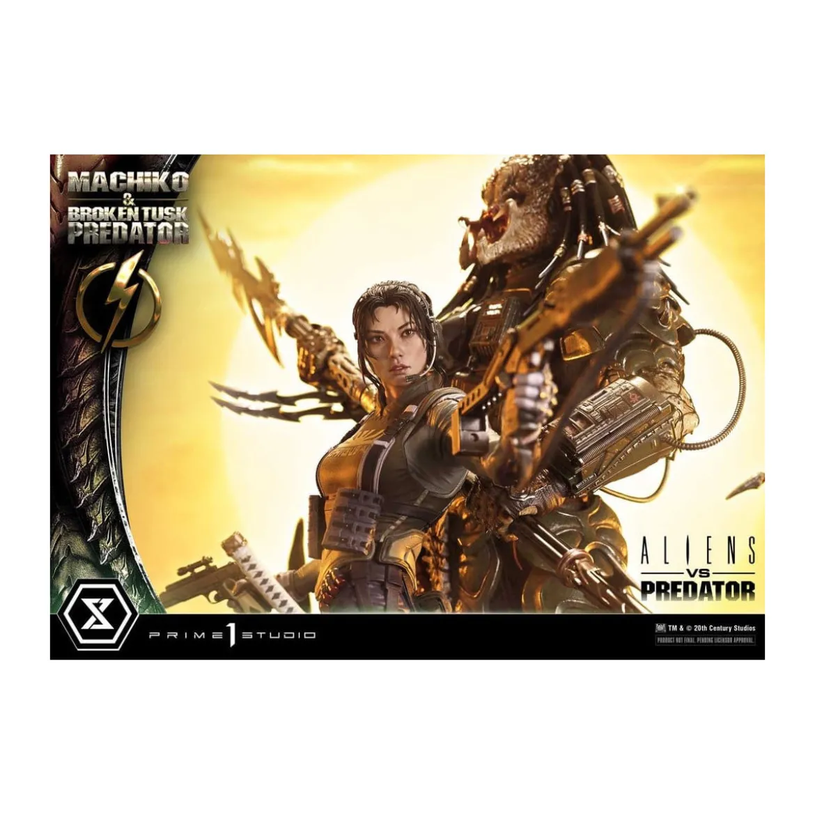 Prime 1 Studio - Aliens vs. Predator (Comic) - Machiko & Broken Tusk DX Bonus Version Ultimate Premium Masterline Series 1/4