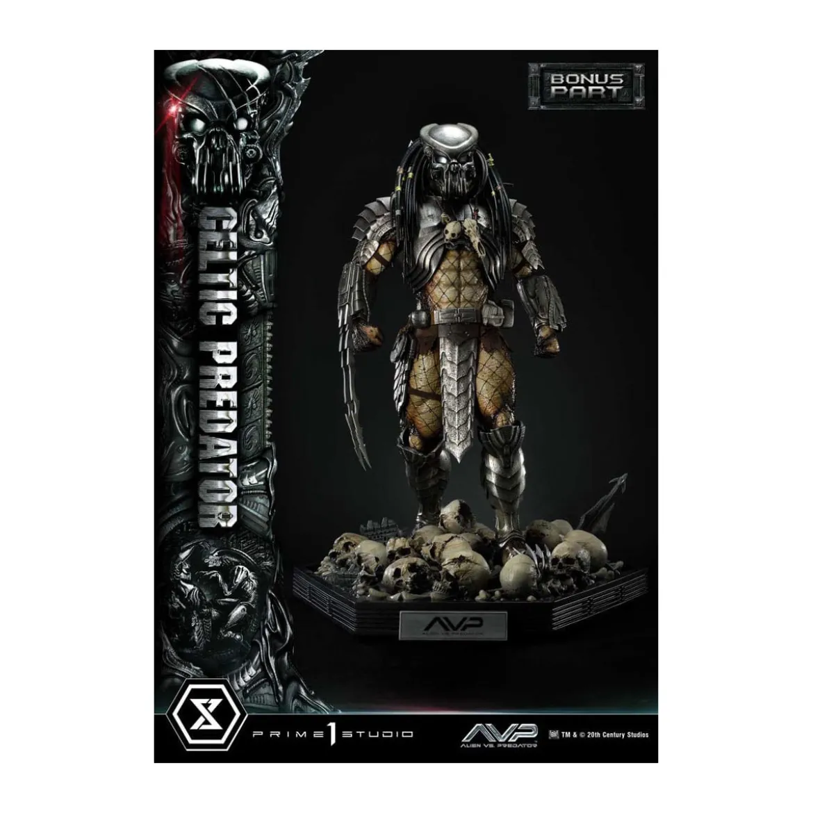 Prime 1 Studio - Alien vs. Predator - Celtic Predator Bonus Ver. Museum Masterline Series 1/3