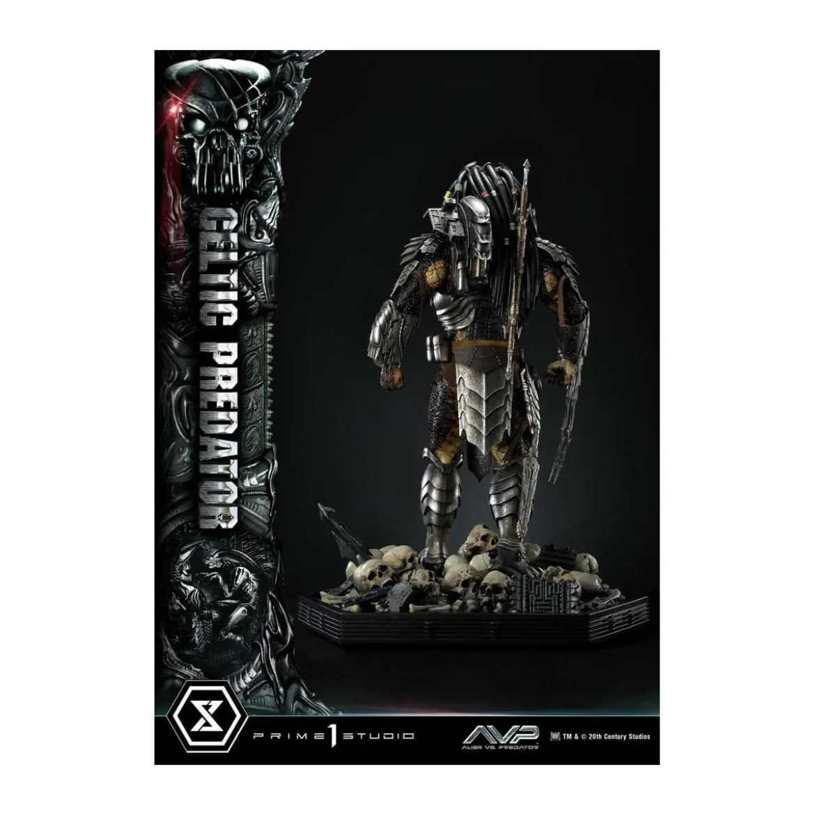 Prime 1 Studio - Alien vs. Predator - Celtic Predator Bonus Ver. Museum Masterline Series 1/3