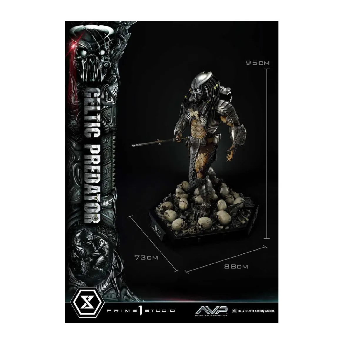 Prime 1 Studio - Alien vs. Predator - Celtic Predator Bonus Ver. Museum Masterline Series 1/3