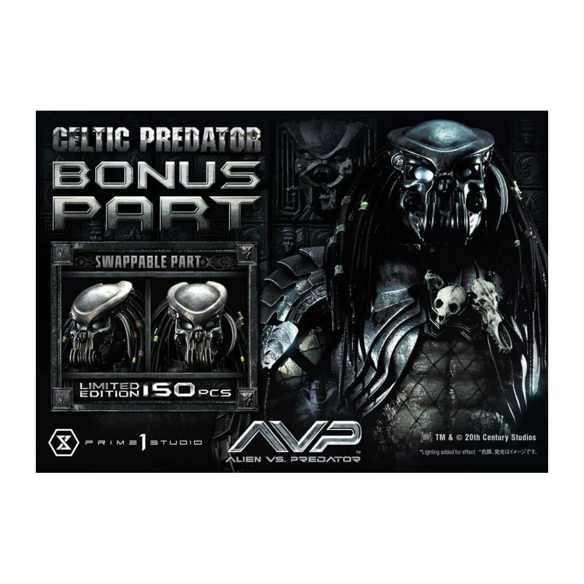Prime 1 Studio - Alien vs. Predator - Celtic Predator Bonus Ver. Museum Masterline Series 1/3