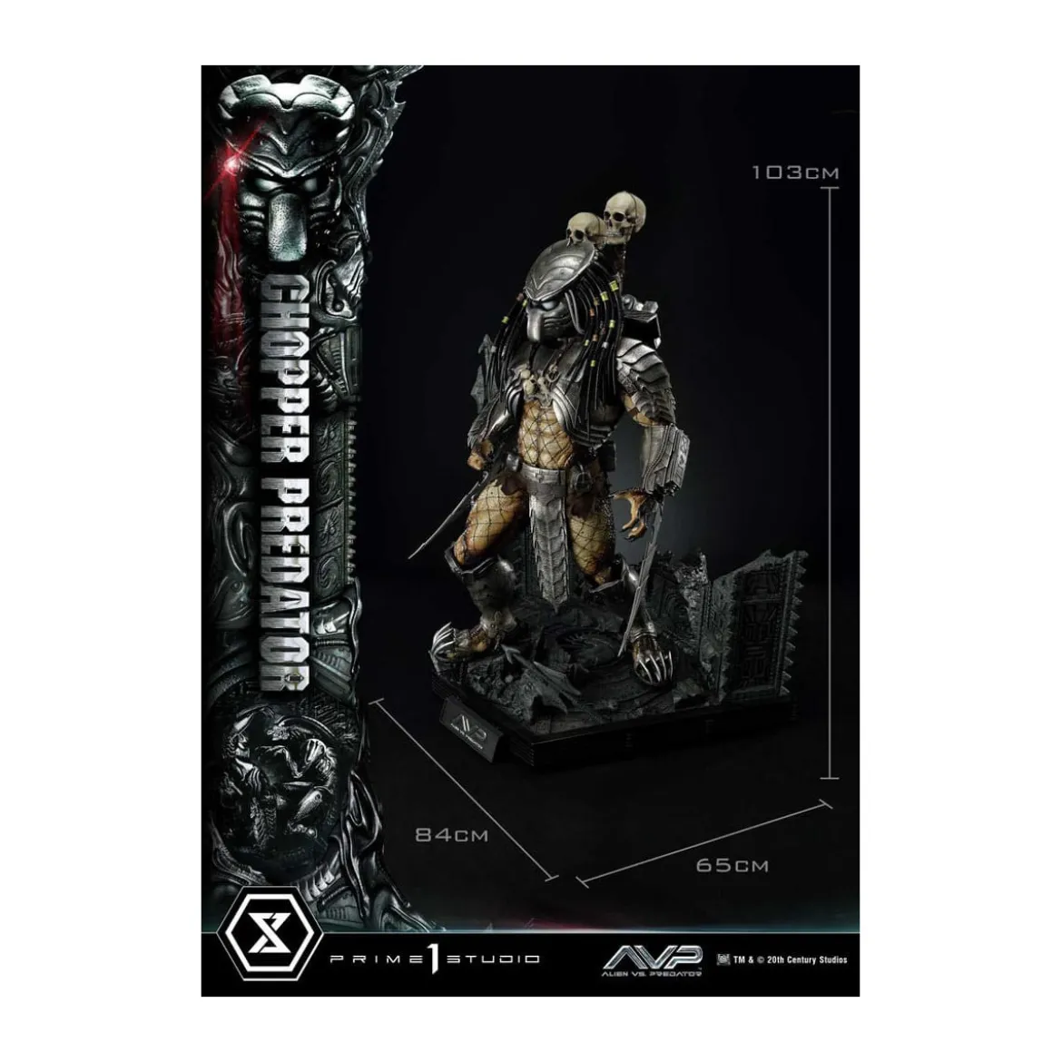 Prime 1 Studio - Alien vs. Predator - Chopper Predator Museum Masterline Series 1/3