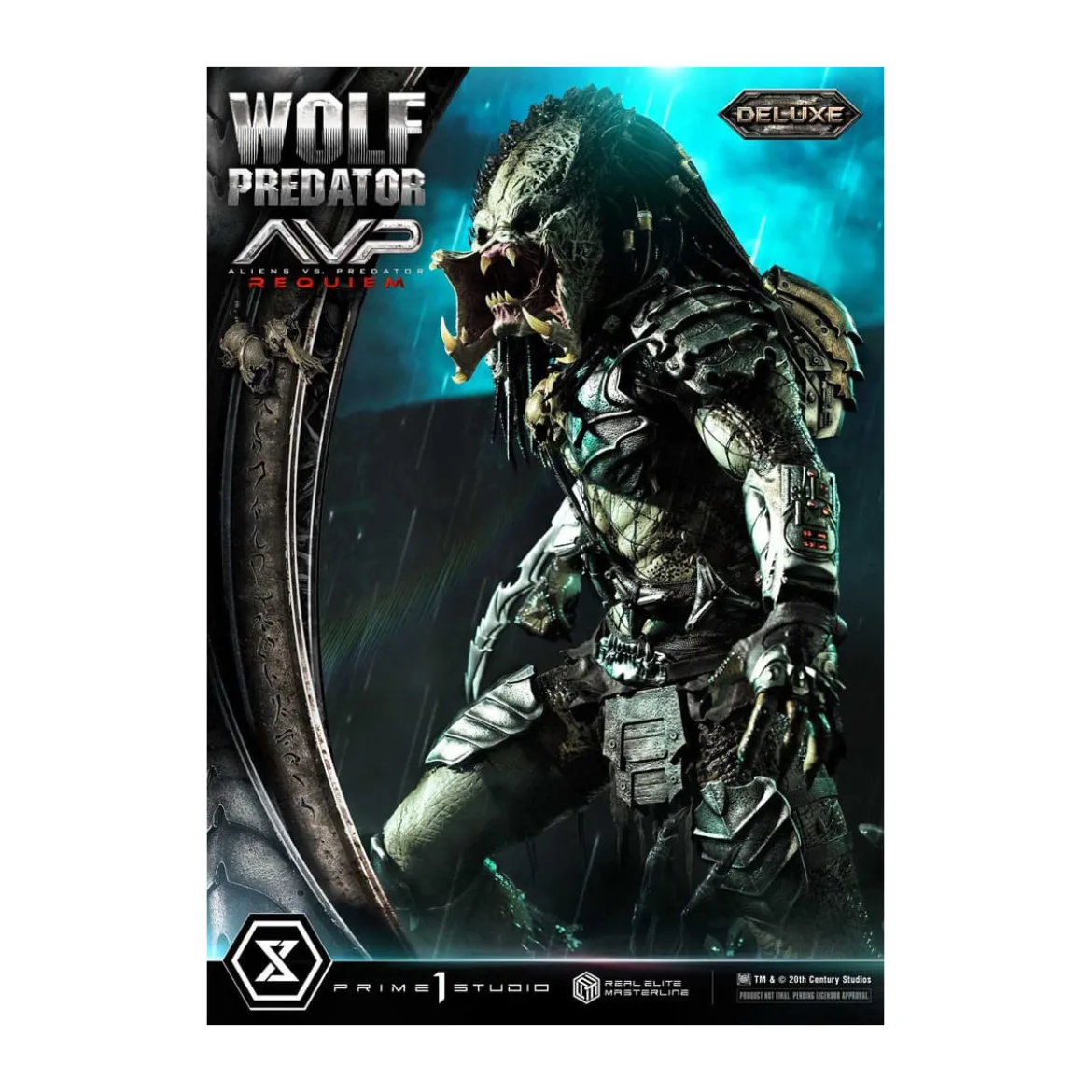 Prime 1 Studio - Alien vs. Predator Requiem - Wolf Predator Deluxe Bonus Ver. Real Elite Masterline Series 1/3