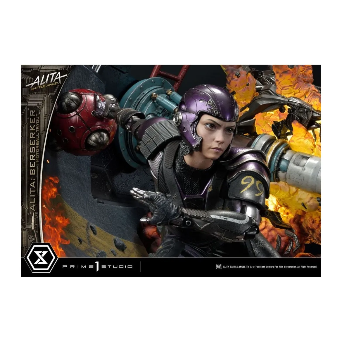 Prime 1 Studio Alita: Battle Angel 1/4 - Alita Berserker Motorball Tryout Bonus Version