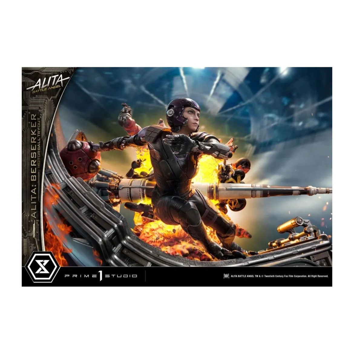 Prime 1 Studio Alita: Battle Angel 1/4 - Alita Berserker Motorball Tryout Bonus Version