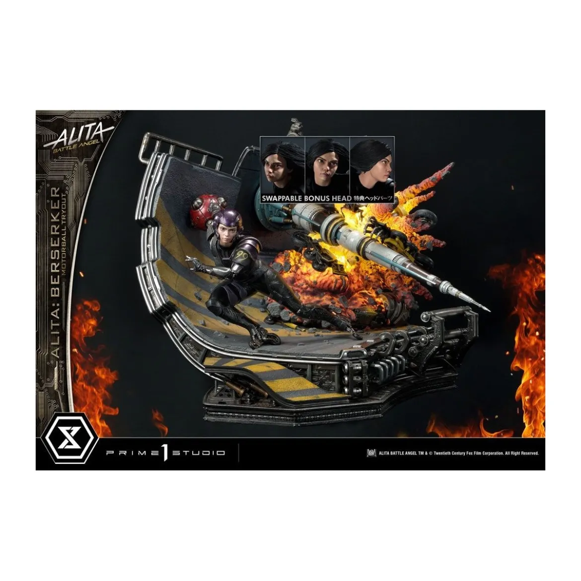 Prime 1 Studio Alita: Battle Angel 1/4 - Alita Berserker Motorball Tryout Bonus Version