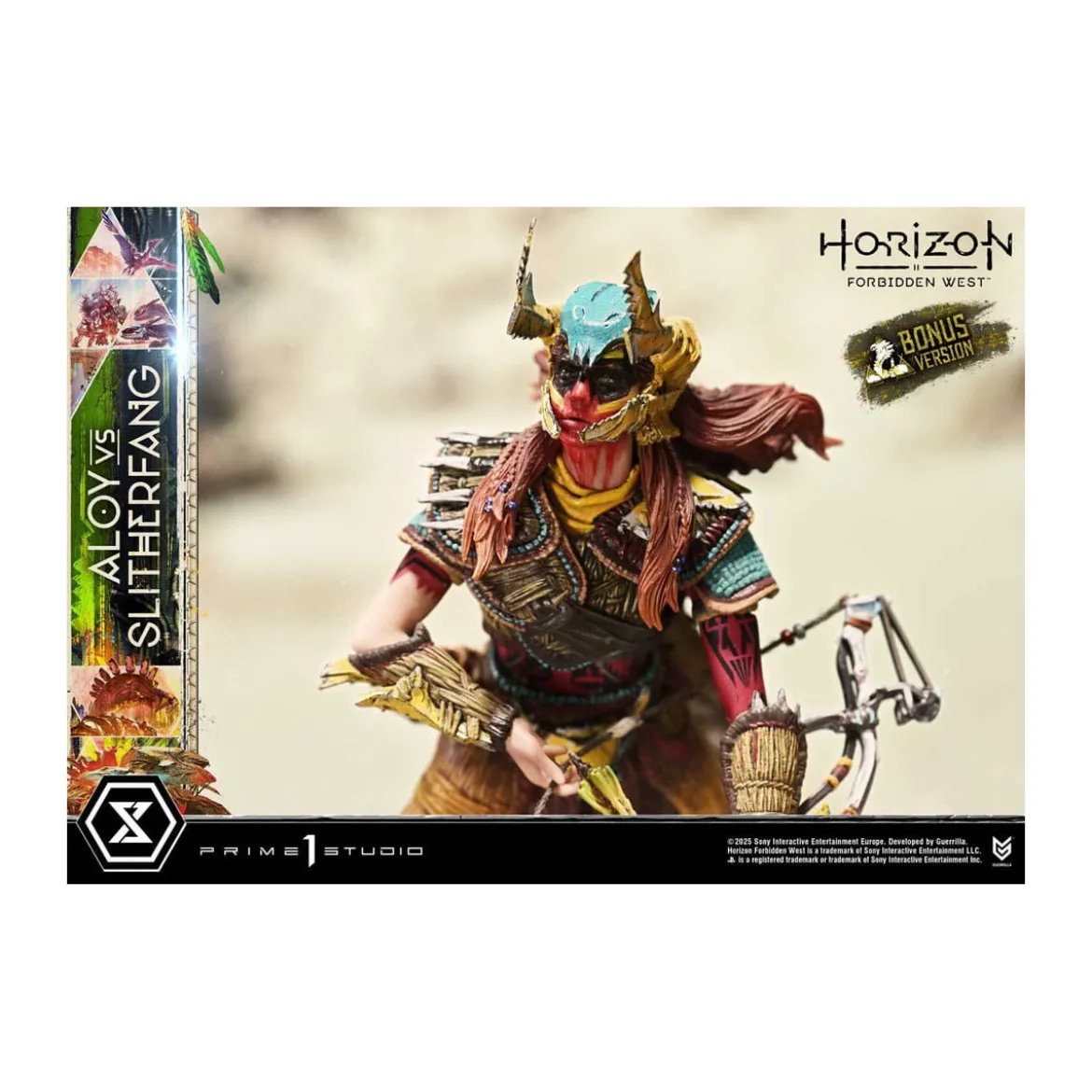 Prime 1 Studio - Aloy vs. The Slitherfang Bonus Version - Horizon Forbidden West Ultimate Diorama Masterline Series