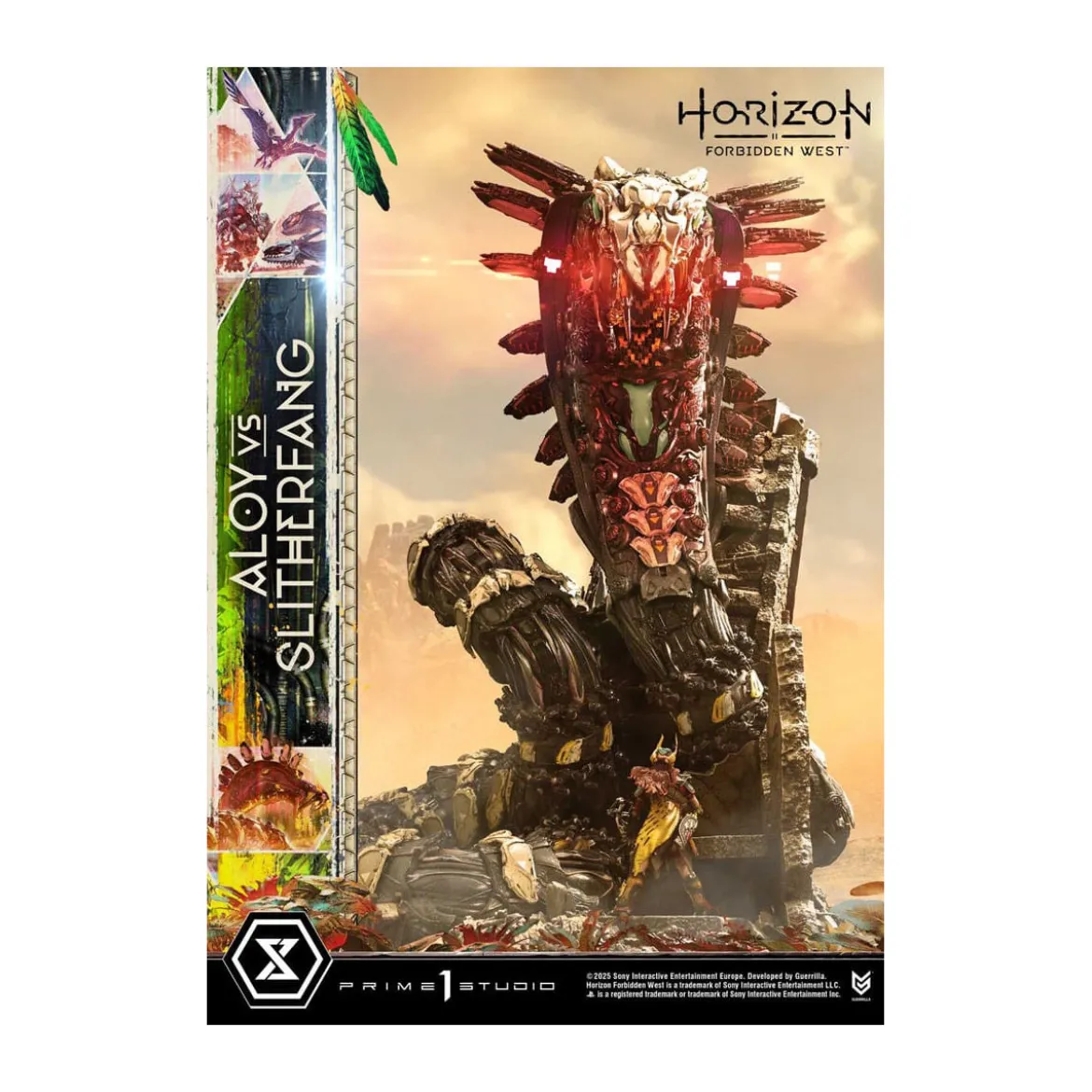 Prime 1 Studio - Aloy vs. The Slitherfang Bonus Version - Horizon Forbidden West Ultimate Diorama Masterline Series