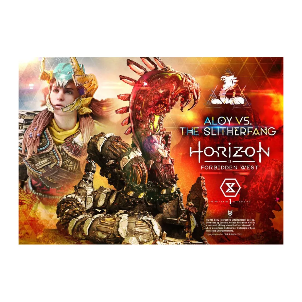 Prime 1 Studio - Aloy vs. The Slitherfang Bonus Version - Horizon Forbidden West Ultimate Diorama Masterline Series