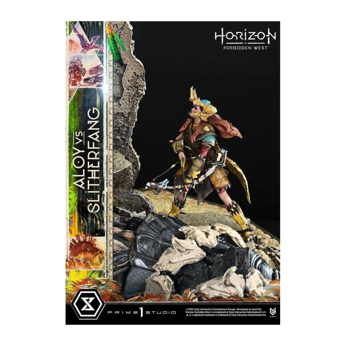 Prime 1 Studio - Aloy vs. The Slitherfang Bonus Version - Horizon Forbidden West Ultimate Diorama Masterline Series