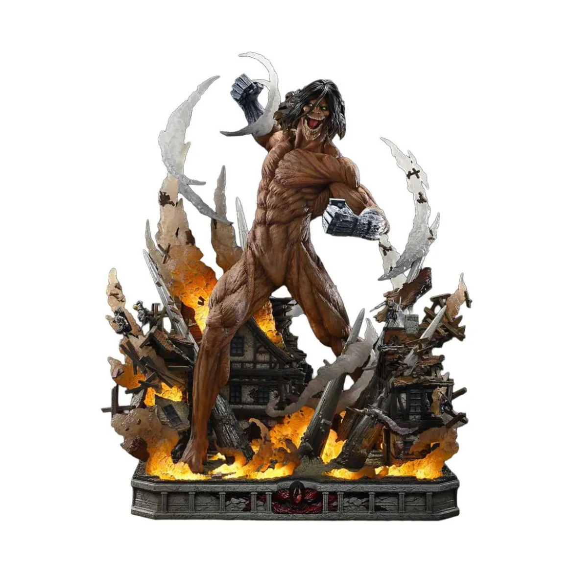 Prime 1 Studio Attack on Titan (Tv Animation) Eren Yeager Attack Titan - Ultimate Diorama Masterline series