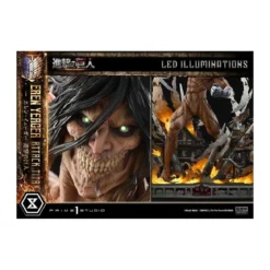 Prime 1 Studio Attack on Titan (Tv Animation) Eren Yeager Attack Titan - Ultimate Diorama Masterline series