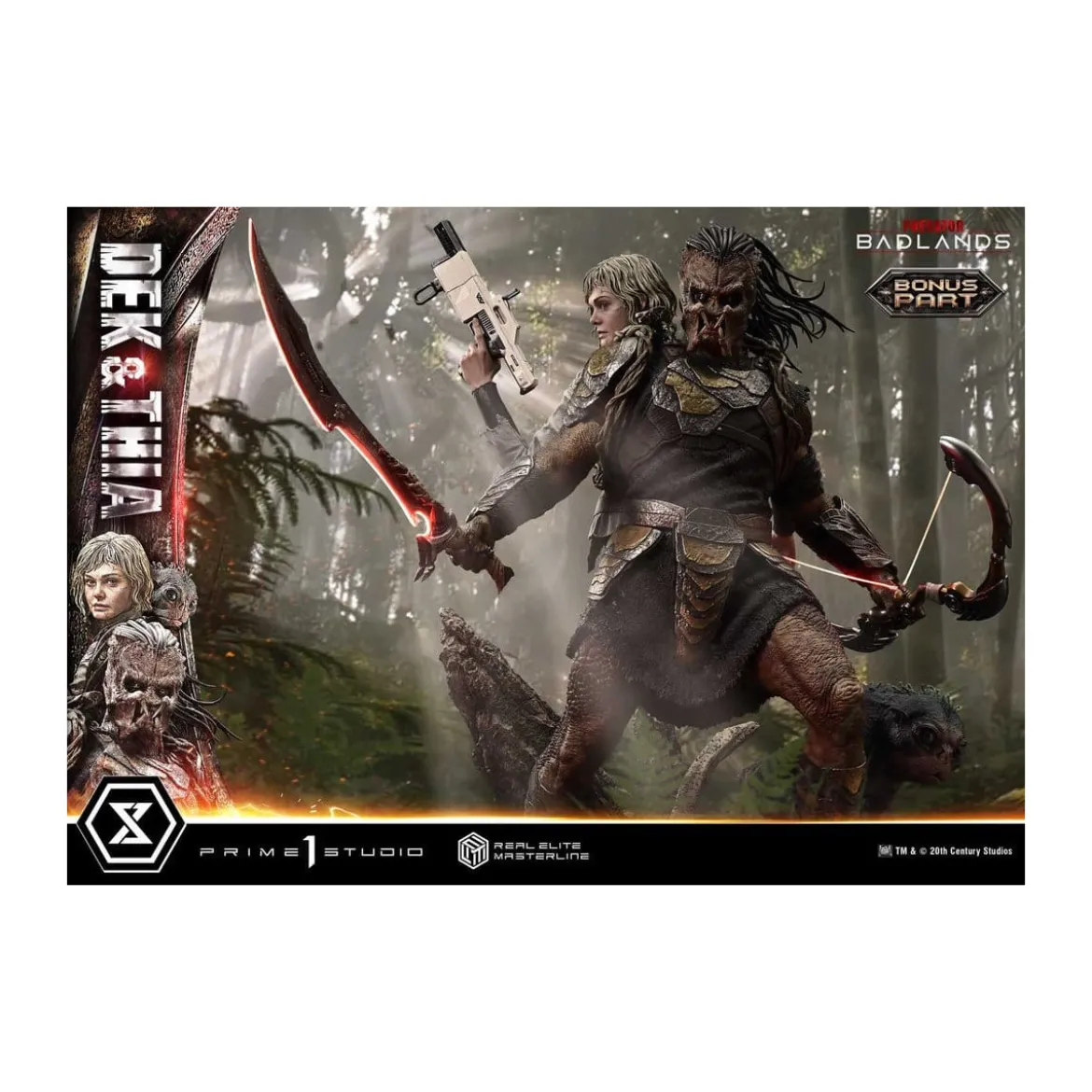 Prime 1 Studio - Badlands Dek & Thia DX Bonus Version - Real Elite Masterline Series 1/3