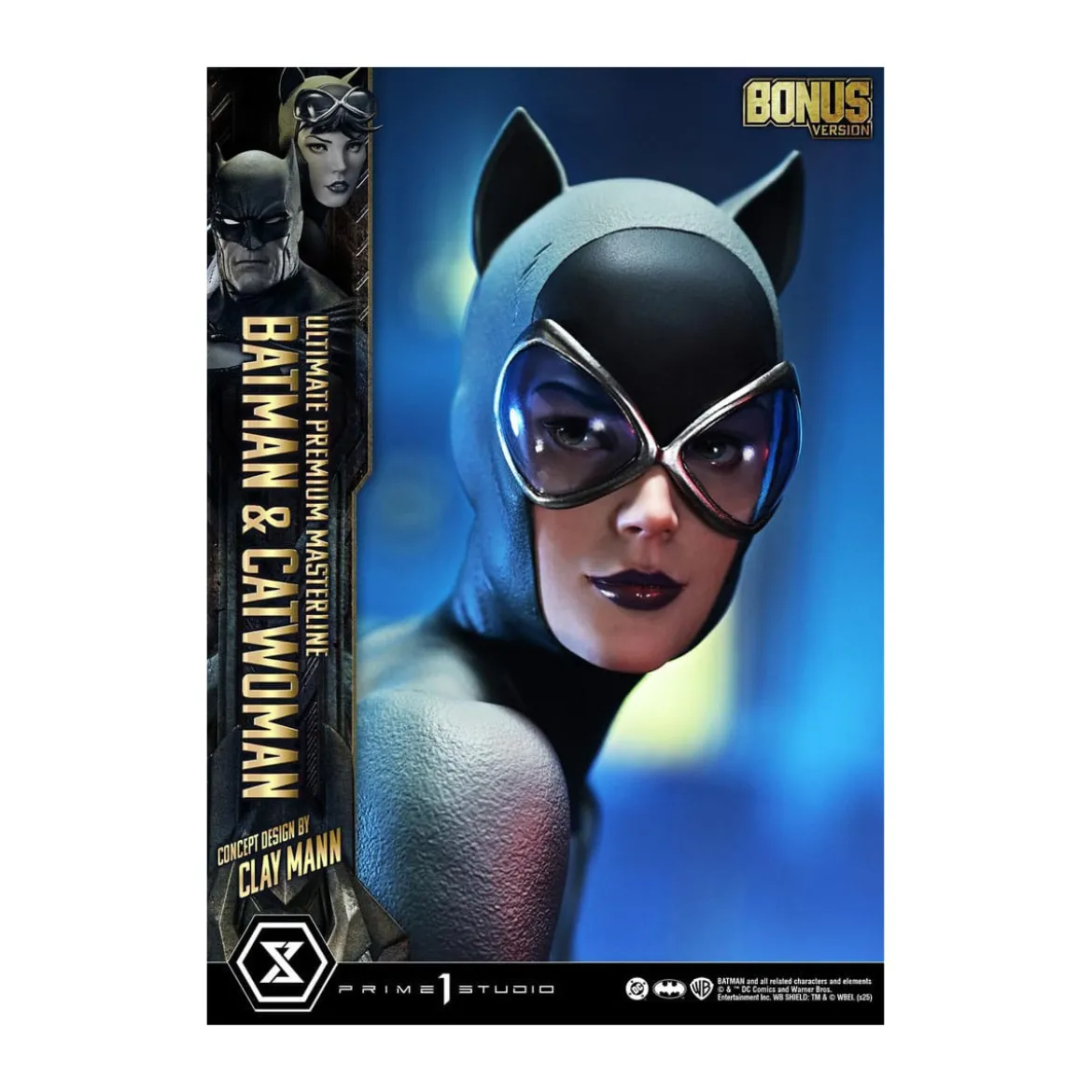Prime 1 Studio - Batman & Catwoman (Concept Design by Clay Mann) Bonus Version - Ultimate Premium Masterline Series 1/4