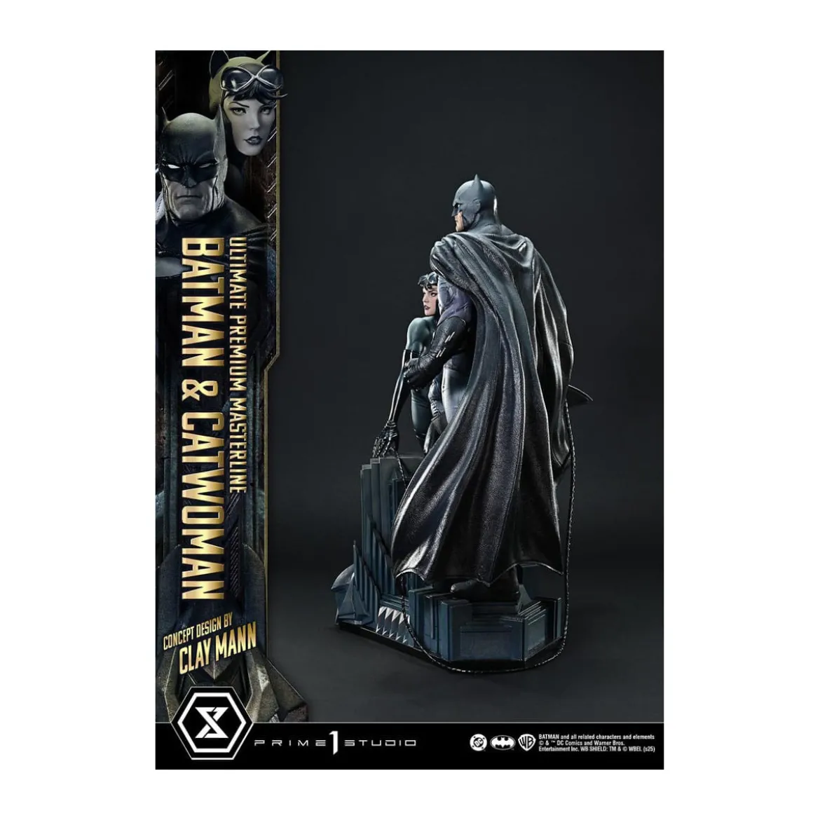 Prime 1 Studio - Batman & Catwoman (Concept Design by Clay Mann) Bonus Version - Ultimate Premium Masterline Series 1/4